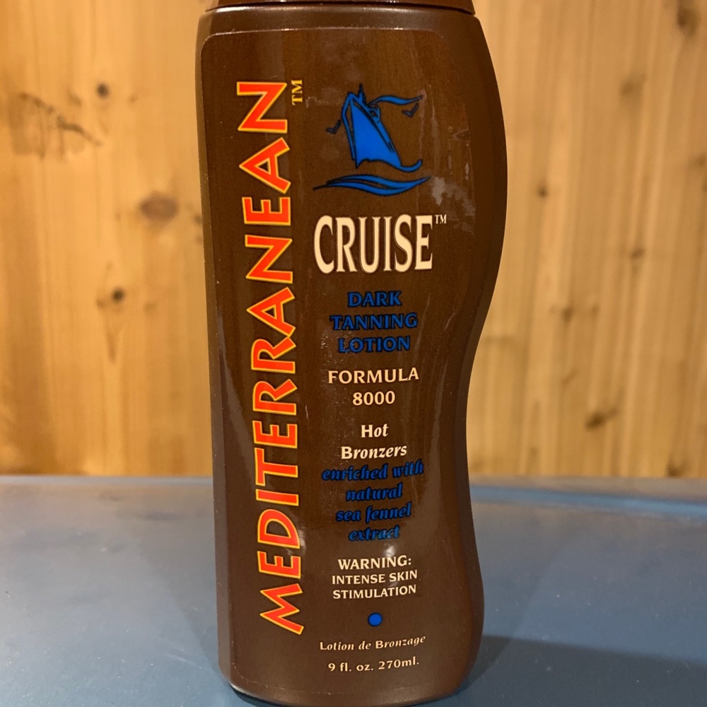 Dark Tanning Lotion Mediterranean Cruise New!